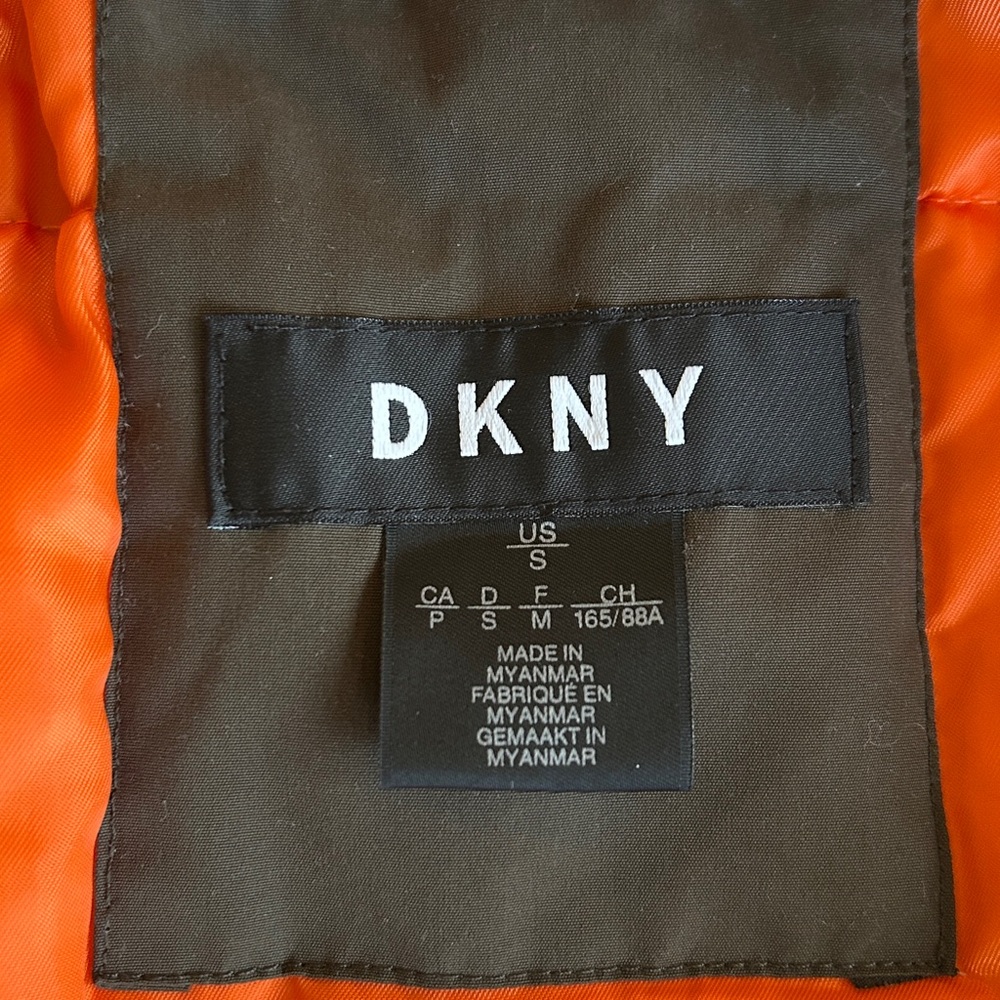 DKNY Anorak Parka Jacket Size Small - Picture 6 of 16